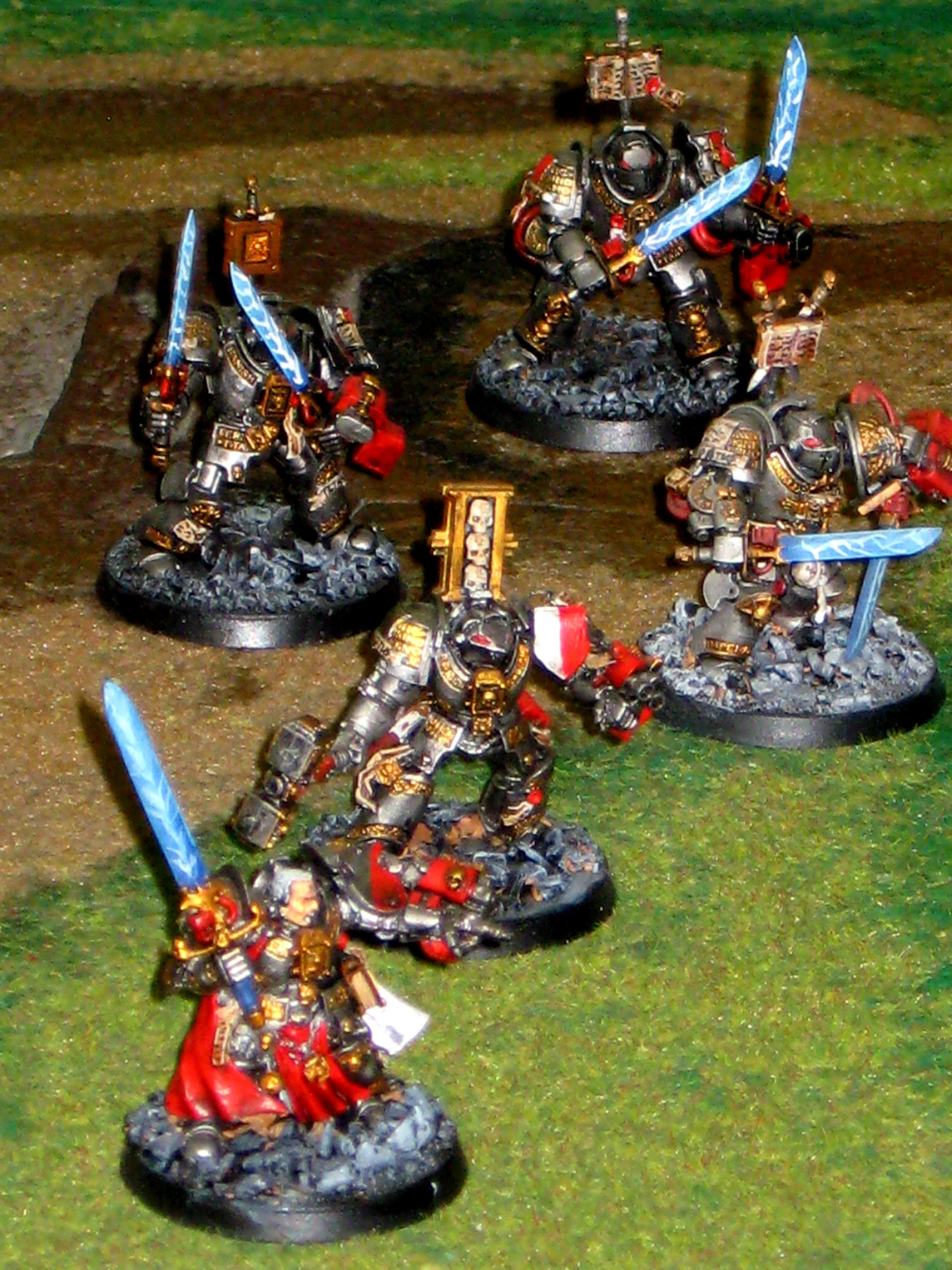 Warhammer 40k Space Marines Grey Knights Brother-Captain Stern Metal